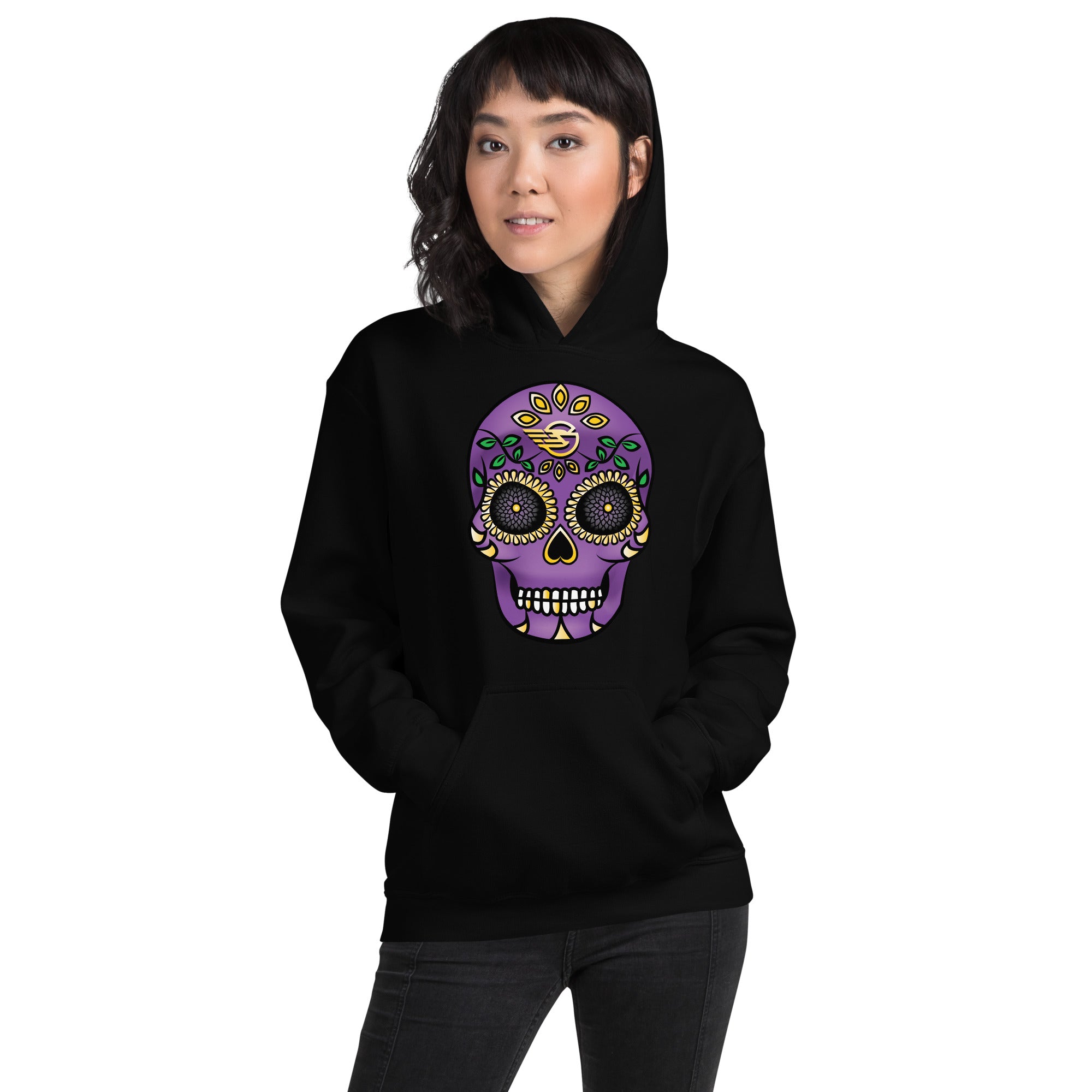 Gambyl Day Of The Dead - Purple - Women's Hoodie