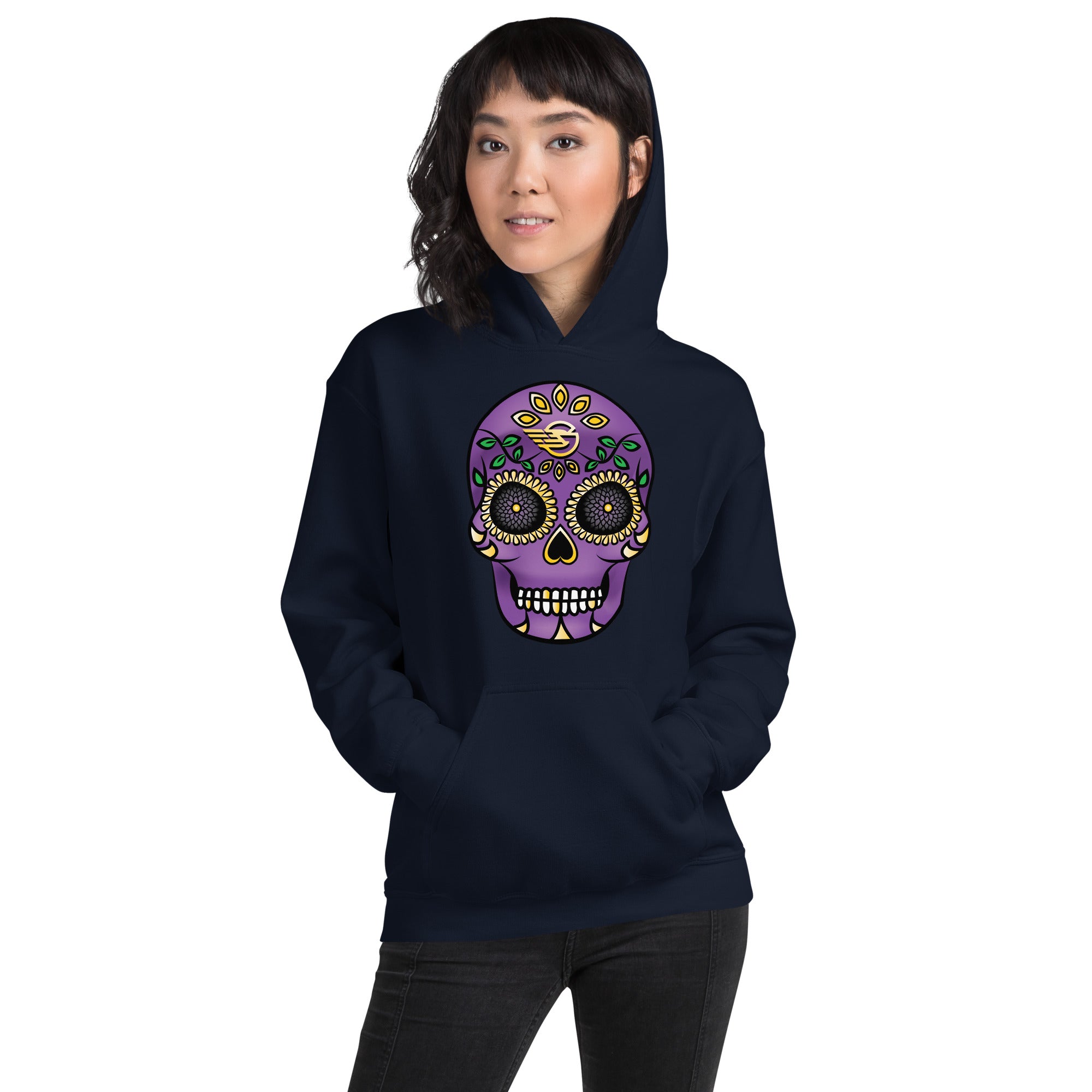 Gambyl Day Of The Dead - Purple - Women's Hoodie