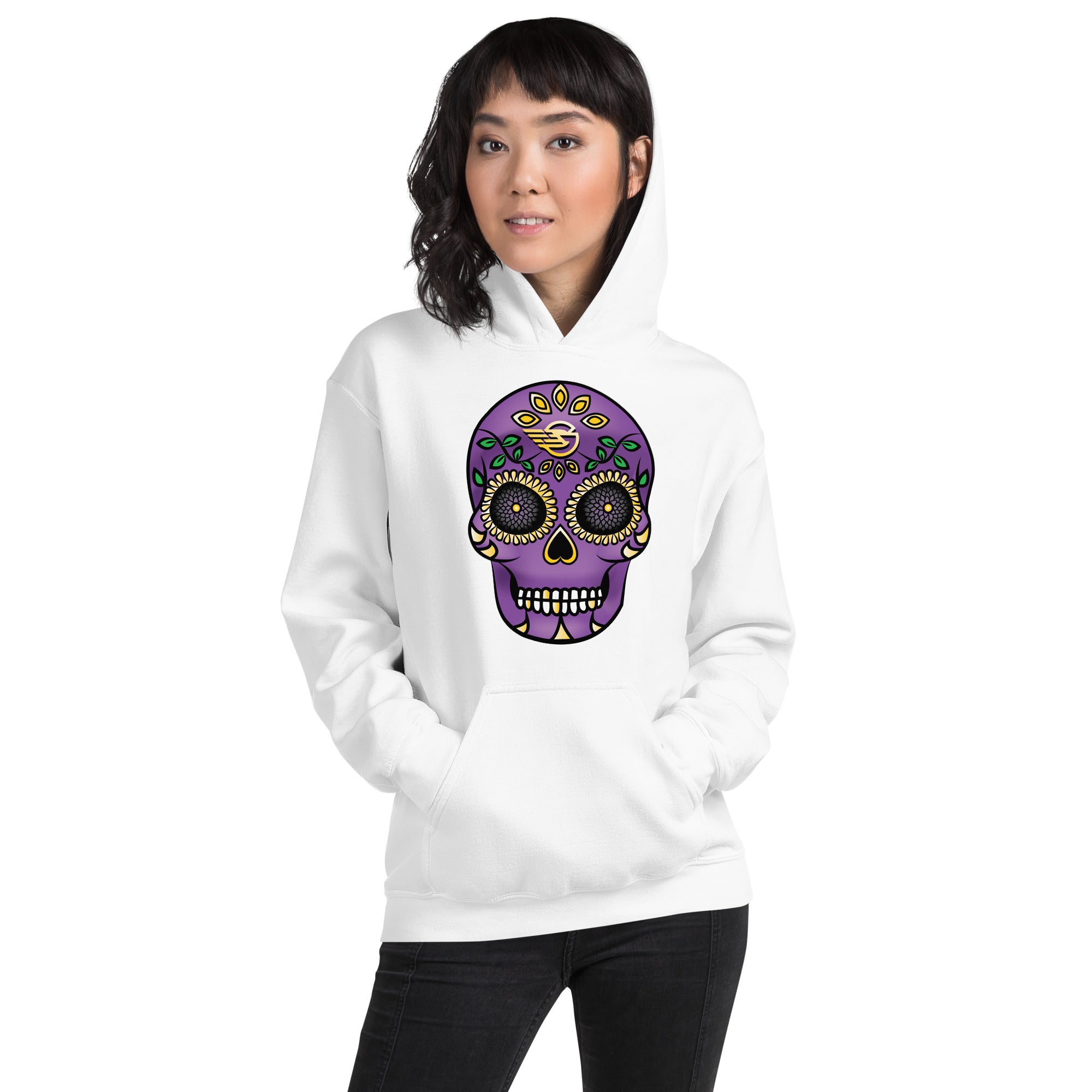 Gambyl Day Of The Dead - Purple - Women's Hoodie