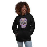 Gambyl Day of The Dead Unisex Hoodie Purple