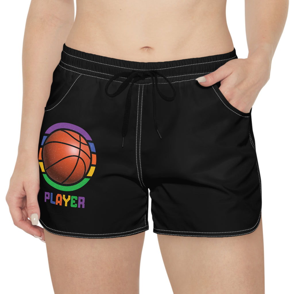 Gambyl G Basketball Player Women's Casual Shorts
