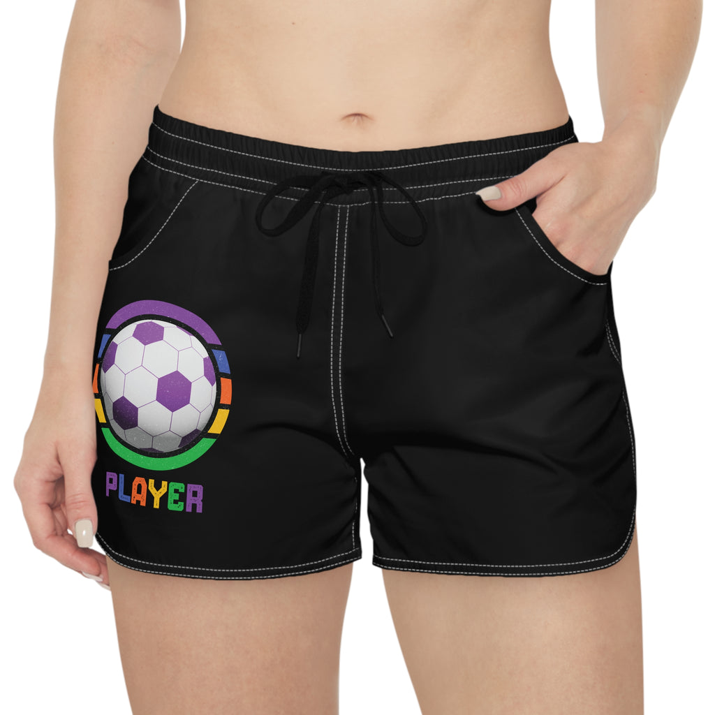 Gambyl G Futbol Player Women's Casual Shorts