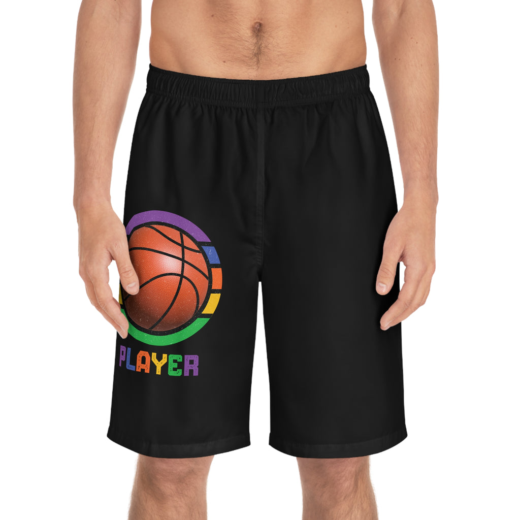 Gambyl G Basketball Player Men's Shorts