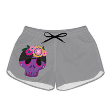 Load image into Gallery viewer, Gambyl Day of the Dead Sugar Skull Women&#39;s Casual Shorts