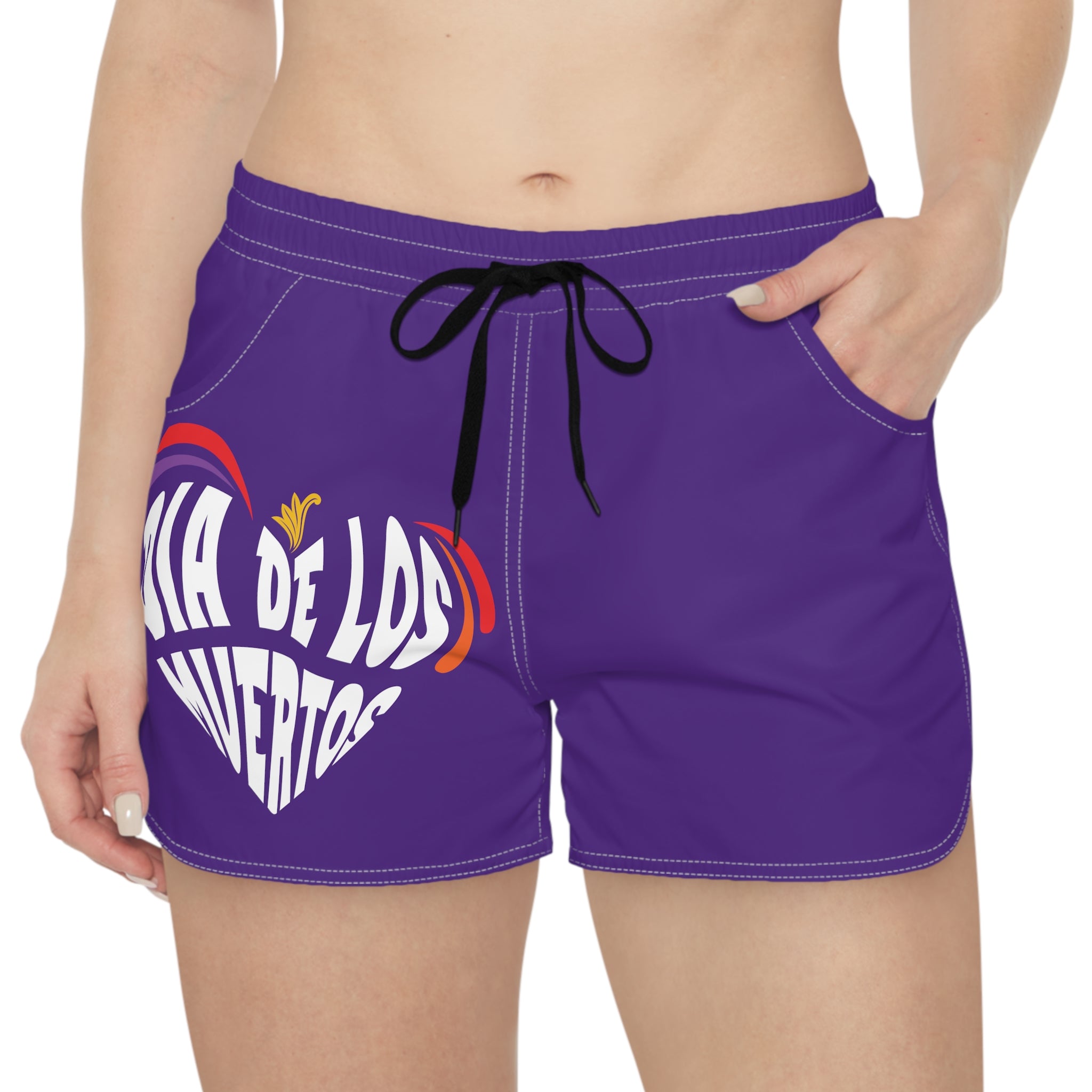Gambyl Day of the Dead Heart Women's Casual Shorts