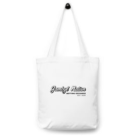 Gambyl Retro Word Logo Cotton tote bag