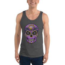 Load image into Gallery viewer, Gambyl Day Of The Dead - Purple - Unisex Tank Top