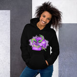 Sudadera con capucha unisex Gambyl Skull & Smoke