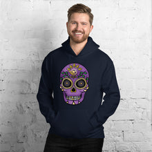 Load image into Gallery viewer, Gambyl Day Of The Dead - Purple - Men&#39;s Hoodie