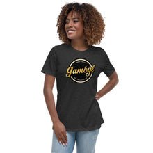 Cargar imagen en el visor de la galería, Gambyl Inner Circle Retro Logo Women&#39;s Relaxed T-Shirt