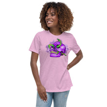 Load image into Gallery viewer, Gambyl Skull &amp; Smoke Women&#39;s Relaxed T-Shirt