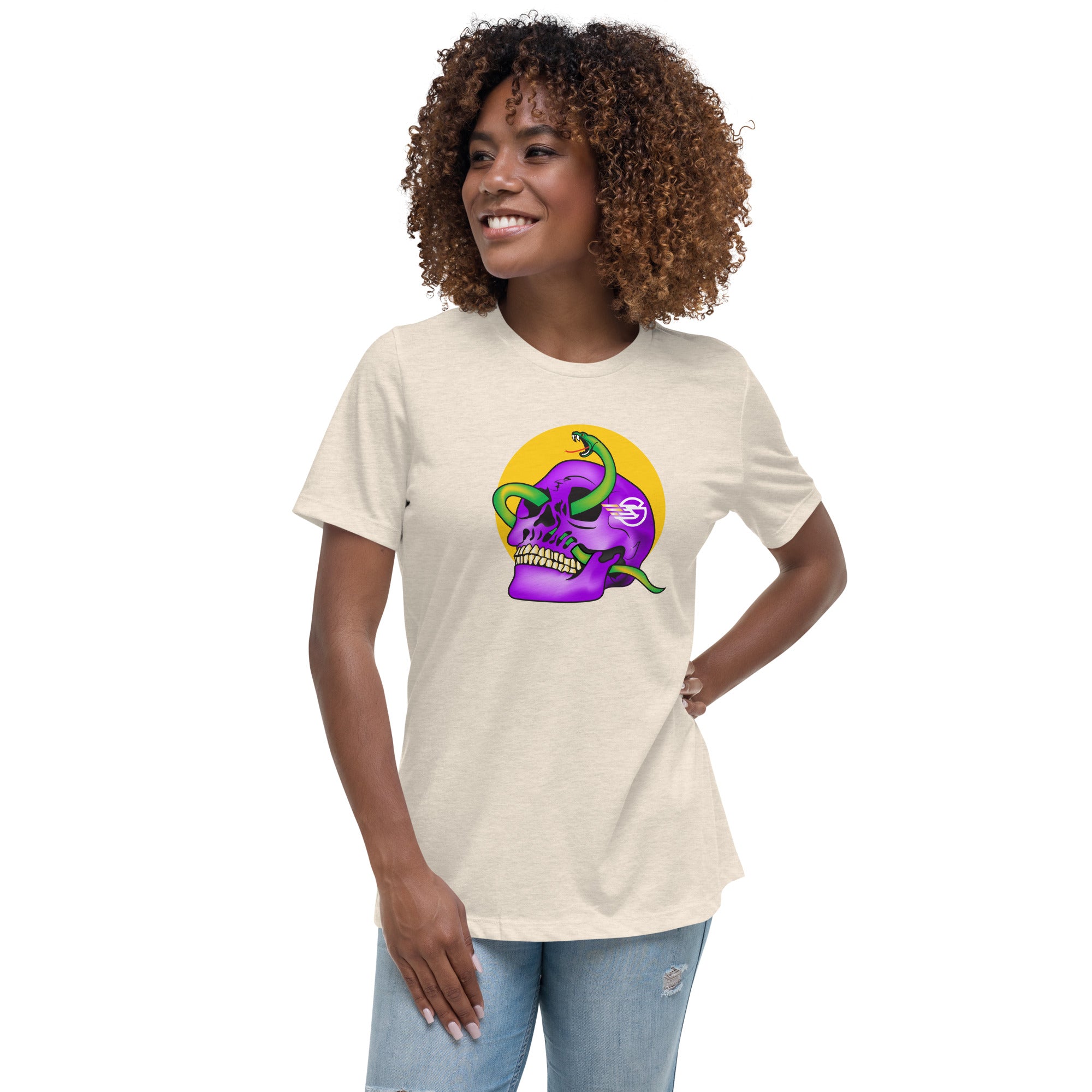 Gambyl Skull Women's Relaxed T-Shirt