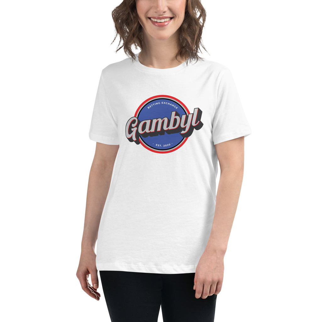 Gambyl Retro Betting Women's Relaxed T-Shirt