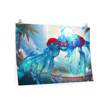 Cargar imagen en el visor de la galería, Pool Party Zac Premium Matte horizontal poster