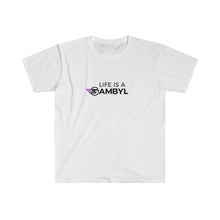 Load image into Gallery viewer, Life is a Gambyl Unisex Soft T-Shirt