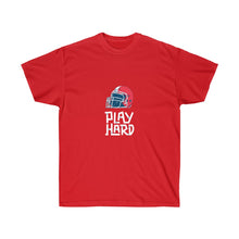 Load image into Gallery viewer, Play Hard Football Unisex Tee