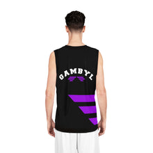 Cargar imagen en el visor de la galería, Gambyl Black Basketball Jersey