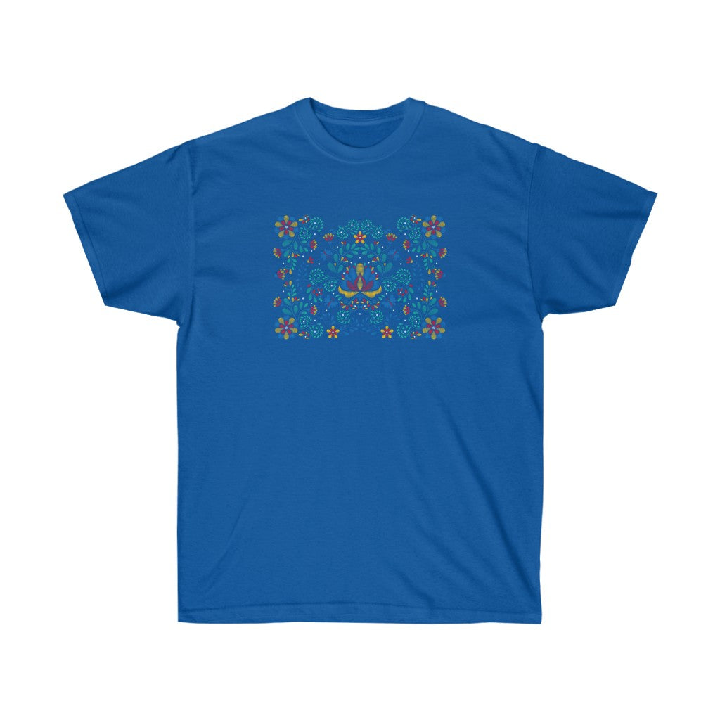 Mexican Embroidery Unisex Tee
