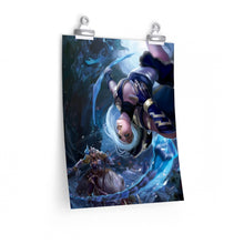 Load image into Gallery viewer, Lissandra on the Attack Premium Matte vertical poster