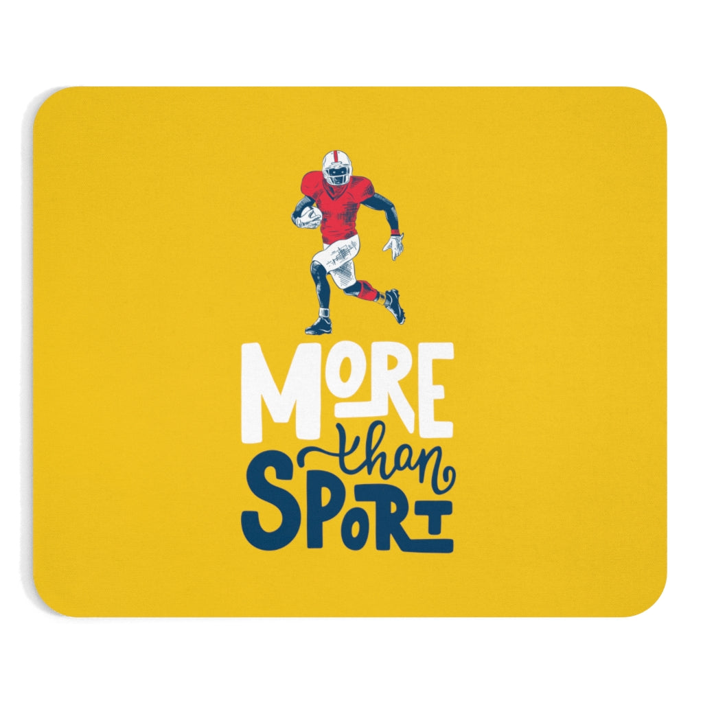 More Than Sport Football Mousepad
