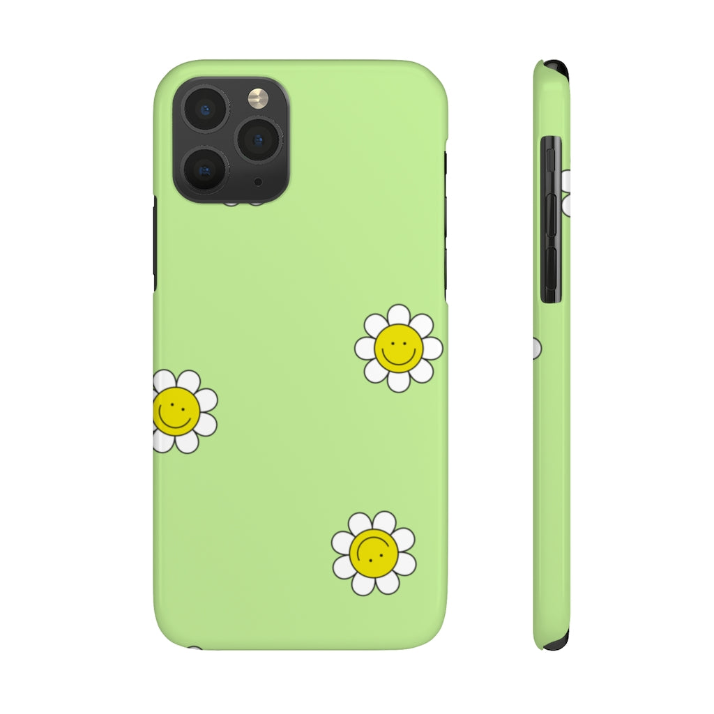 Smiley Flower Slim Phone Case