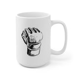 MMA Glove Ceramic Mug 15oz