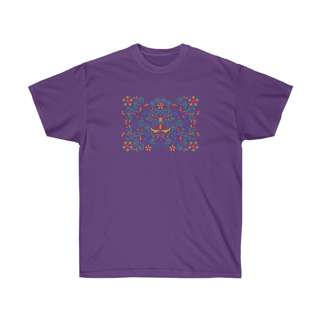 Mexican Embroidery Unisex Tee