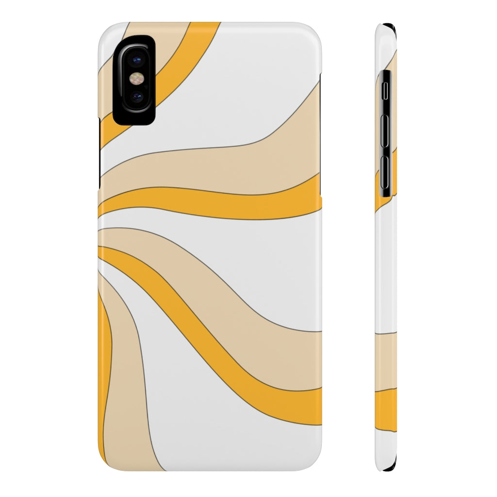 Sun Wave Slim Phone Case
