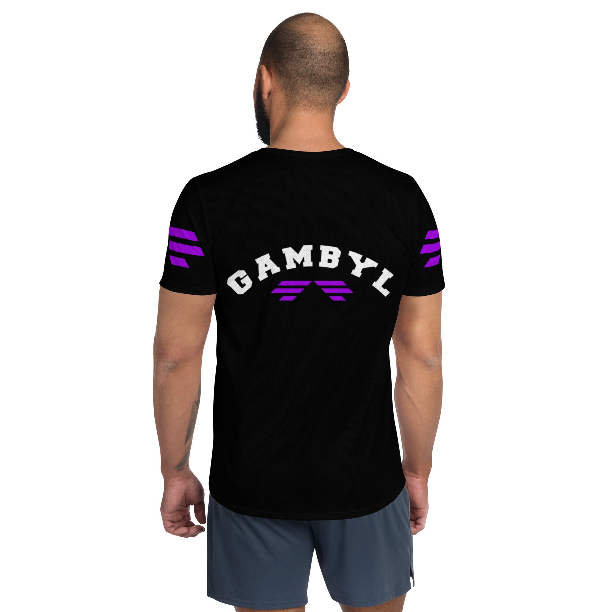 Gambyl Black Soccer Jersey