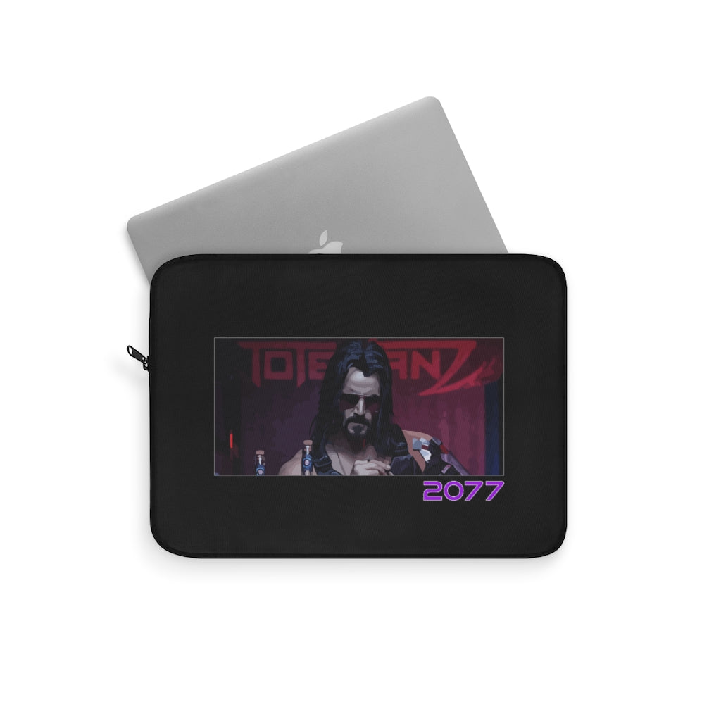 Keanu Cyberpunk 2077 Laptop Sleeve