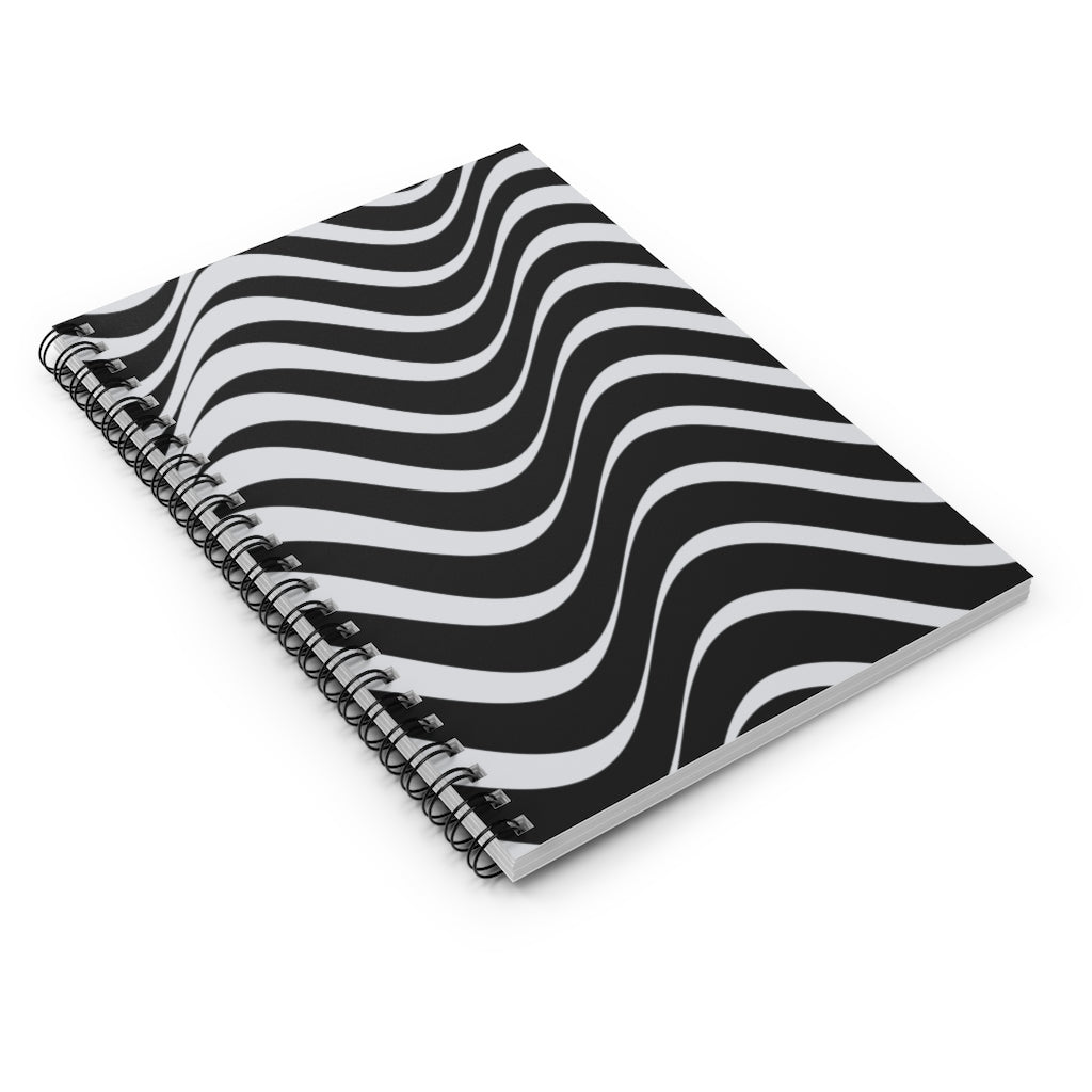 Big Wave Spiral Notebook
