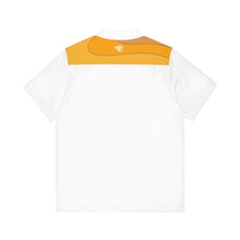 Load image into Gallery viewer, Orange Wave Hawaiian Shirt