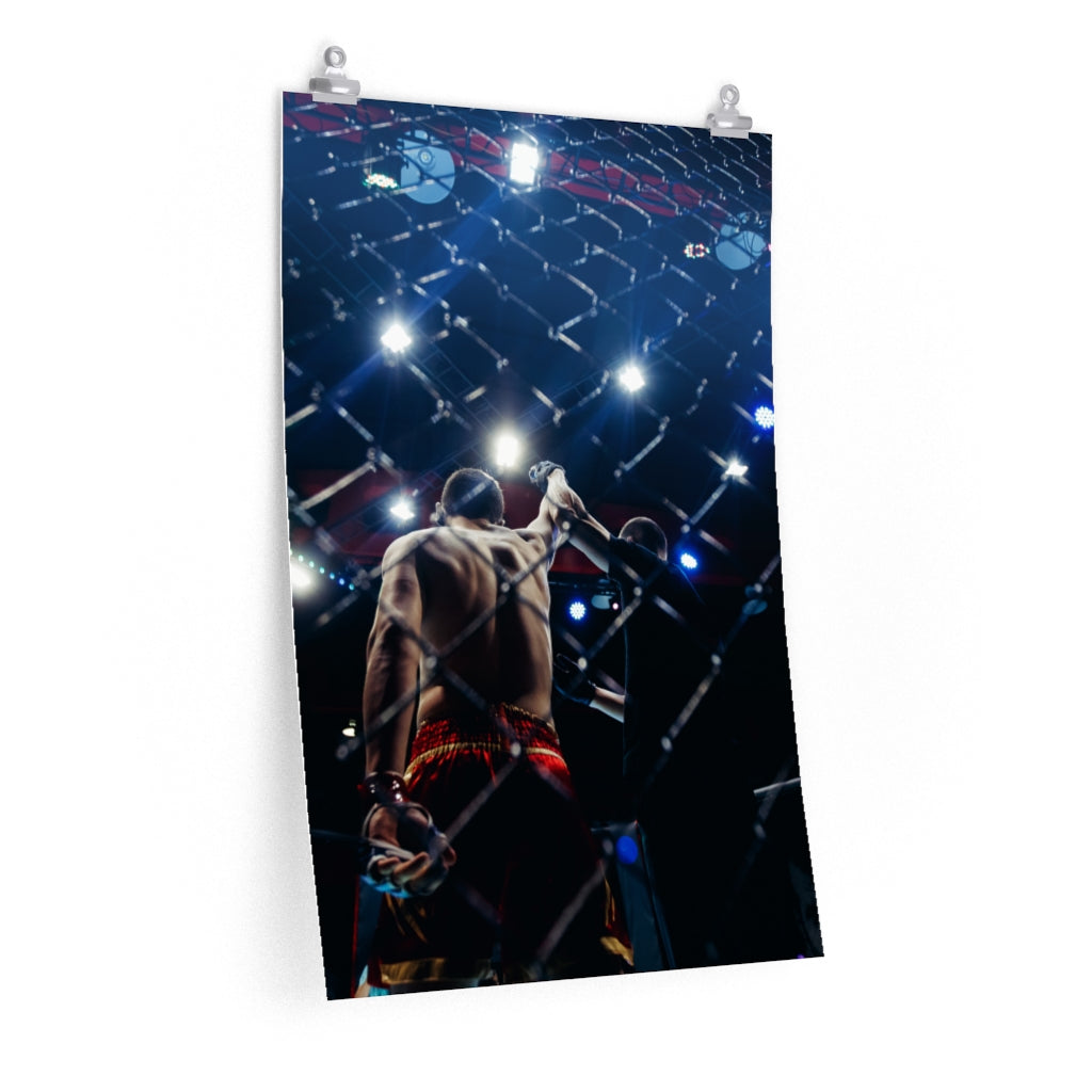 MMA Victory Premium Matte vertical poster