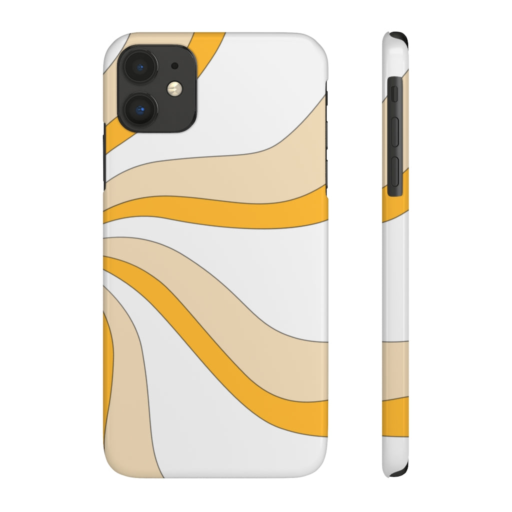 Sun Wave Slim Phone Case